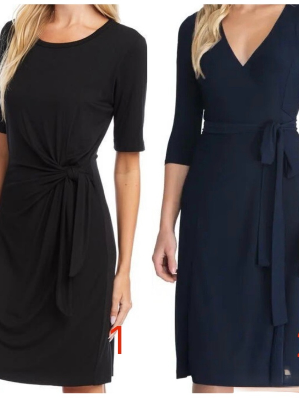 JW 2 Classic Wraps Maternity Dresses
